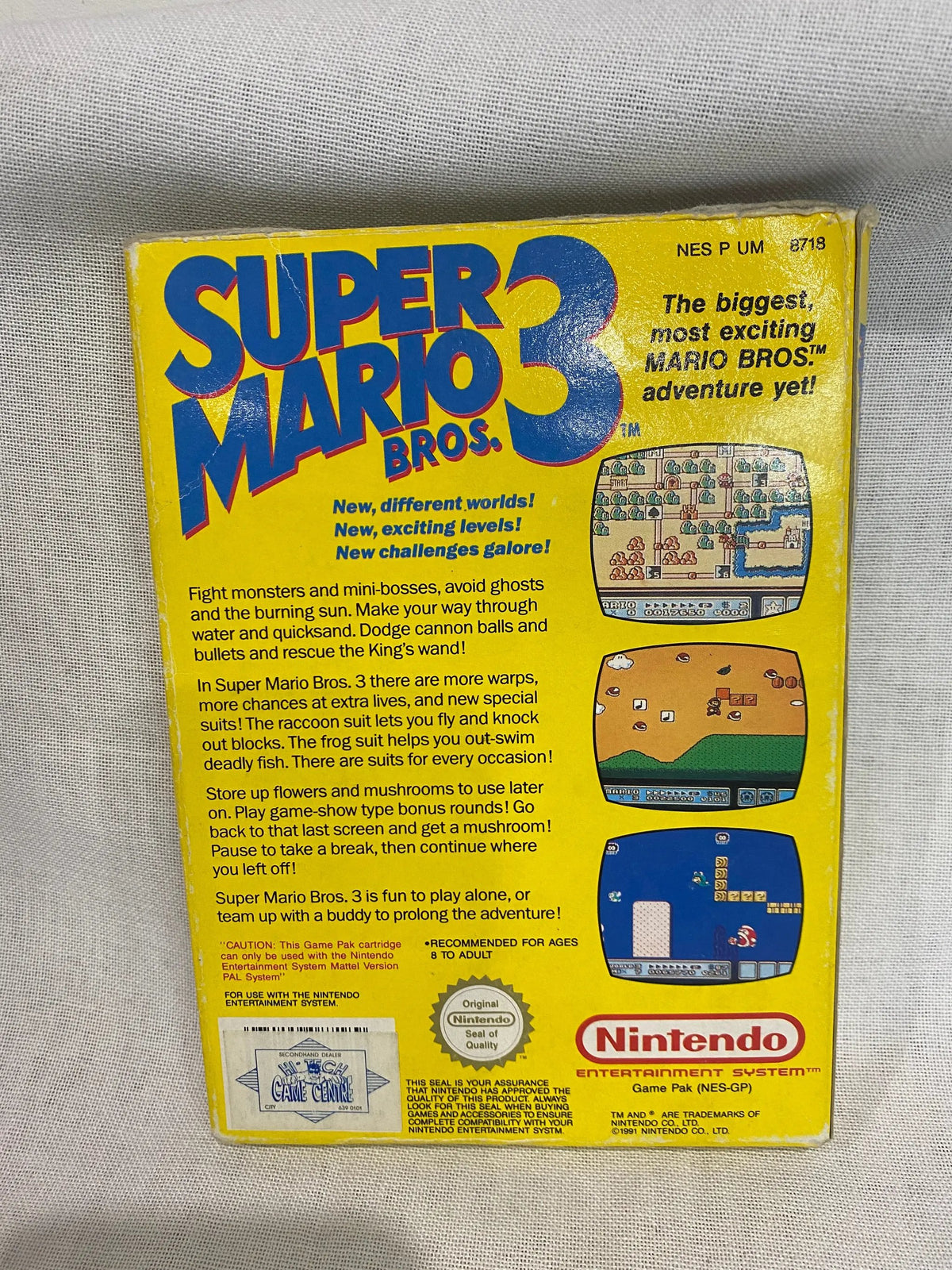 Game | Nintendo NES | Super Mario Bros Brothers 3 Physical Video Games Game Nintendo