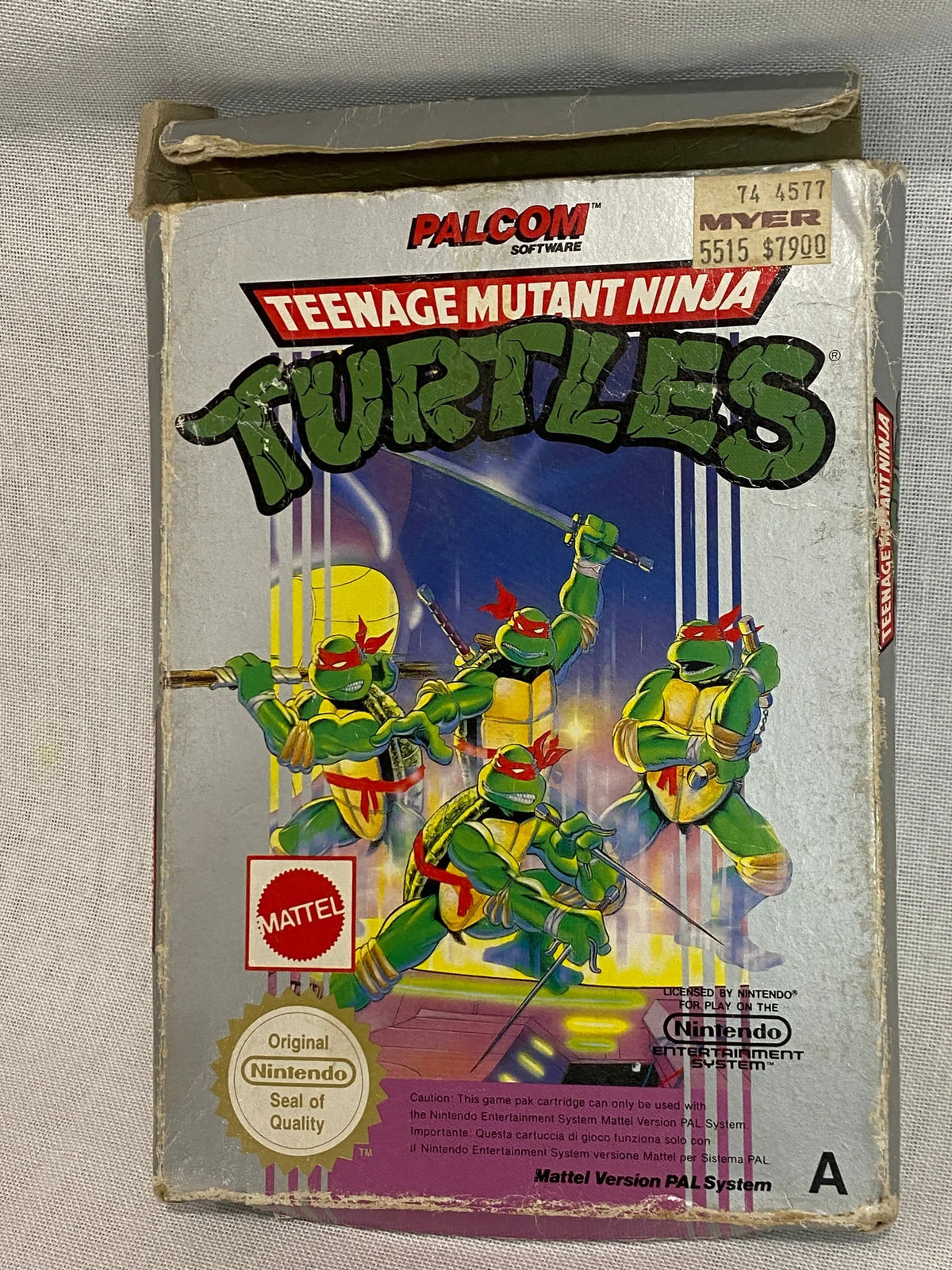 Game | Nintendo NES | Teenage Mutant Ninja Turtles Physical Video Games Game Nintendo
