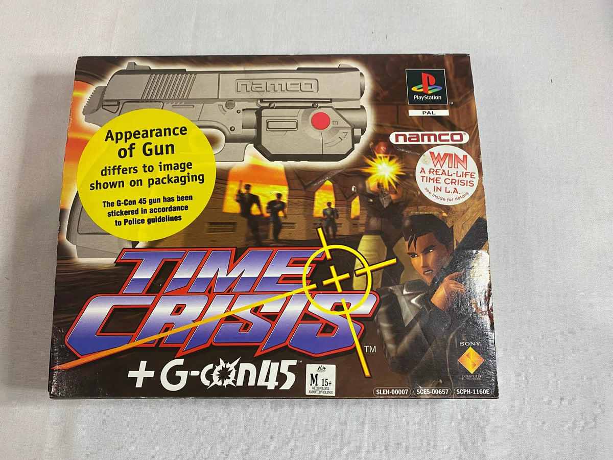 Controller | Sony PlayStation PS1 | Time Crisis Gun Con Light Gun Bundle Home Game Console Controllers Controllers & Attachments Namco