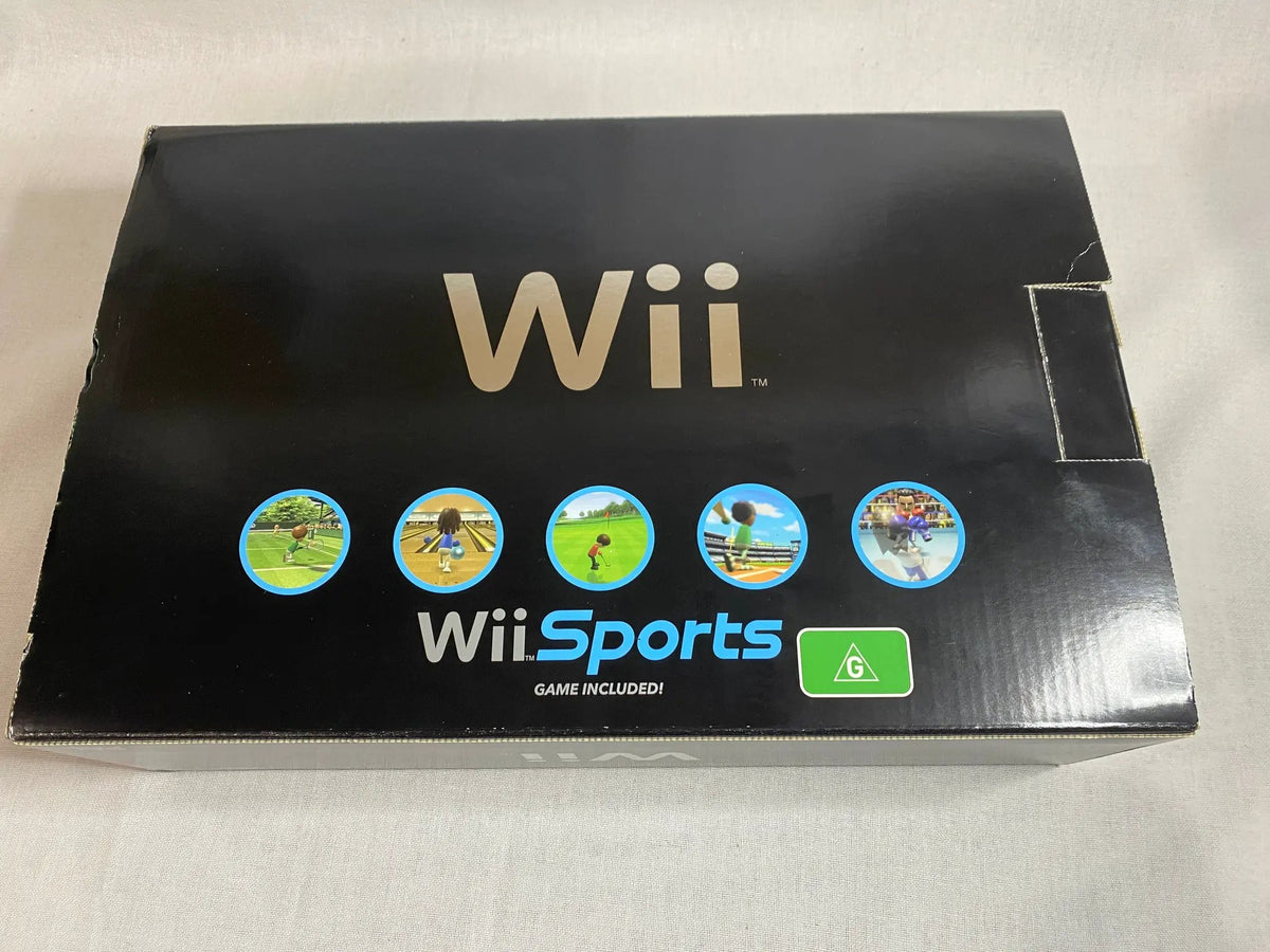 Console | Nintendo Wii | Boxed Wii Sports Black Console Pack Video Game Consoles Console Nintendo