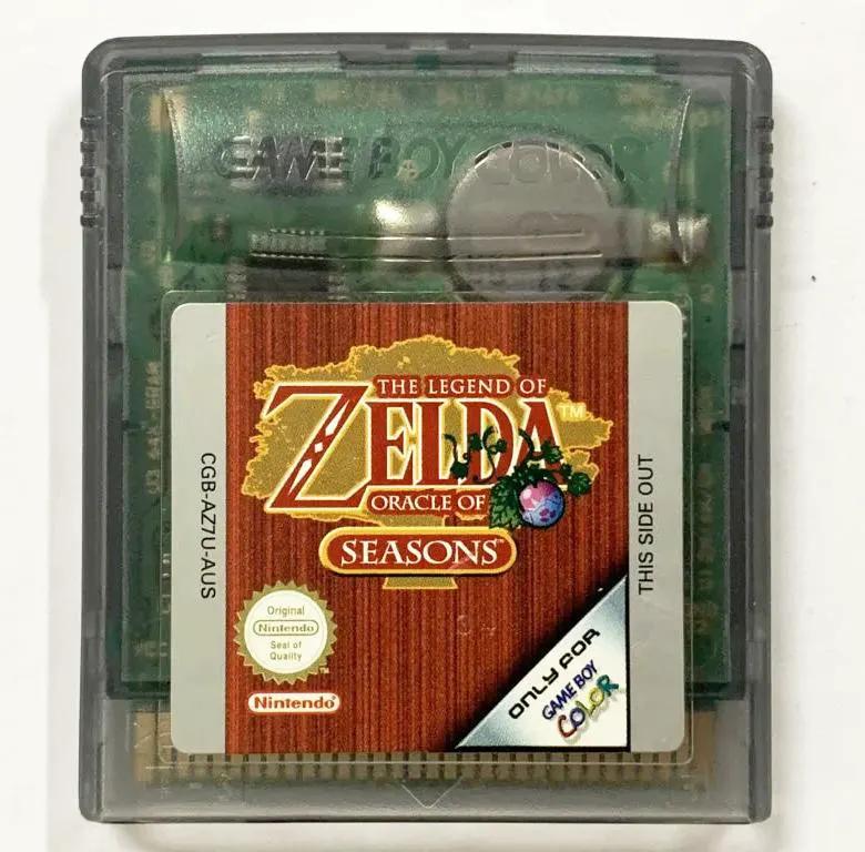 Game | Nintendo Game Boy Color GBC | Zelda Oracle Of Seasons Physical Video Games Game Nintendo