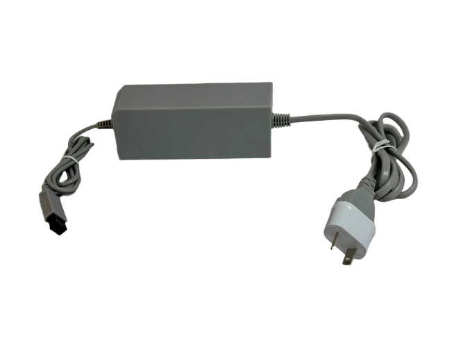 Gray nintendo wii power adapter