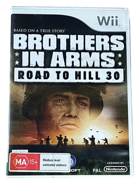 Game | Nintendo Wii | Brothers in Arms Road to Hill 30 Physical Video Games Game Nintendo
