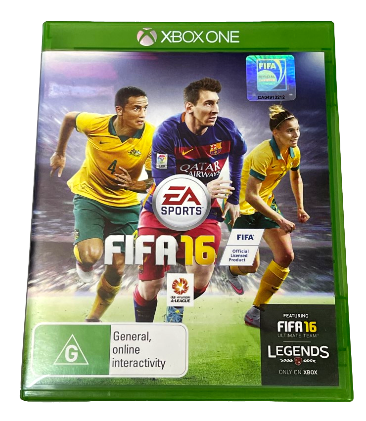 Game | Xbox One | FIFA 16 Physical Video Games Game Microsoft
