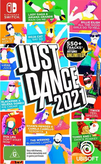 Game | Nintendo Switch | Just Dance 2021 Physical Video Games Game Nintendo