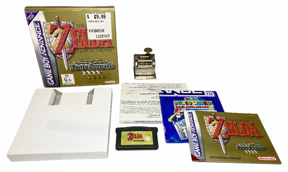 Game | Nintendo Game Boy Advance GBA | Zelda Link To The Past Four Swords