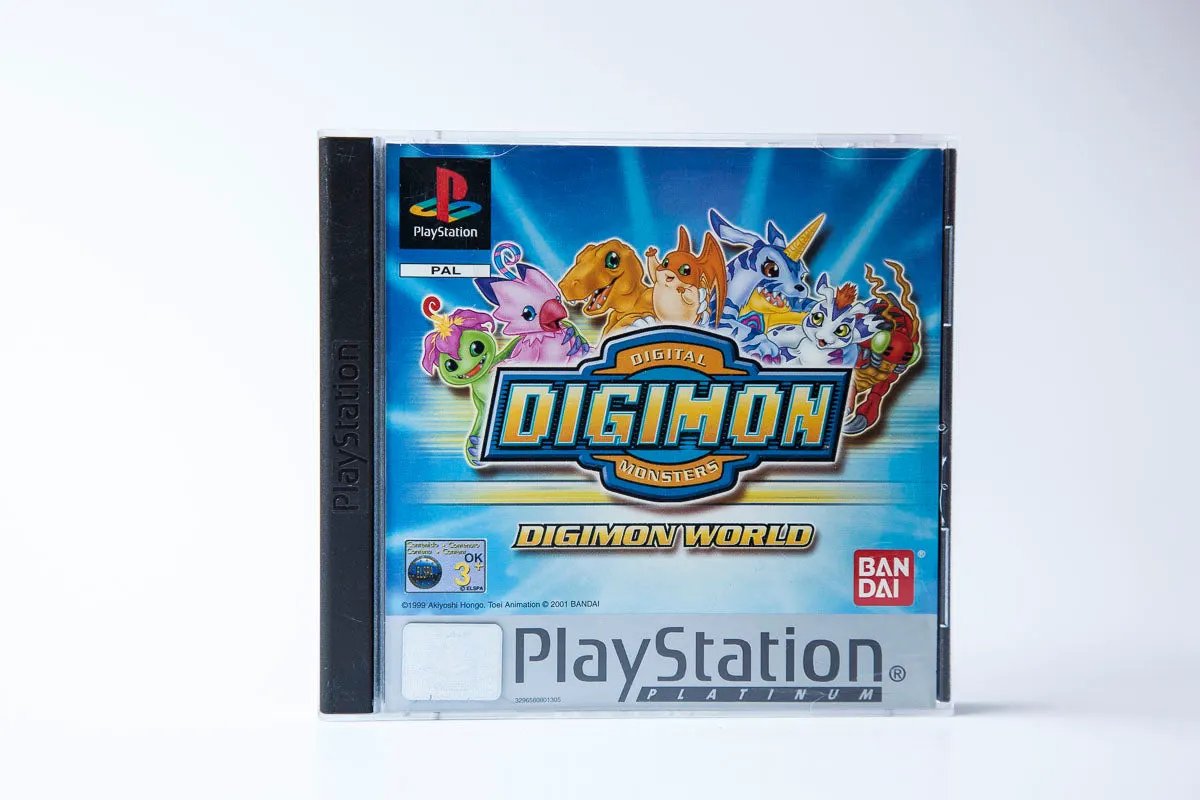 Game | Sony PlayStation PS1 | Digimon World (Platinum) Physical Video Games Game Sony