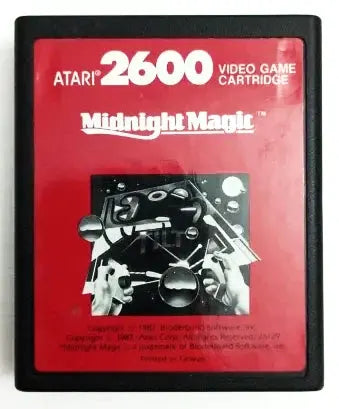Game | Atari 2600 | Midnight Magic Physical Video Games Game Atari