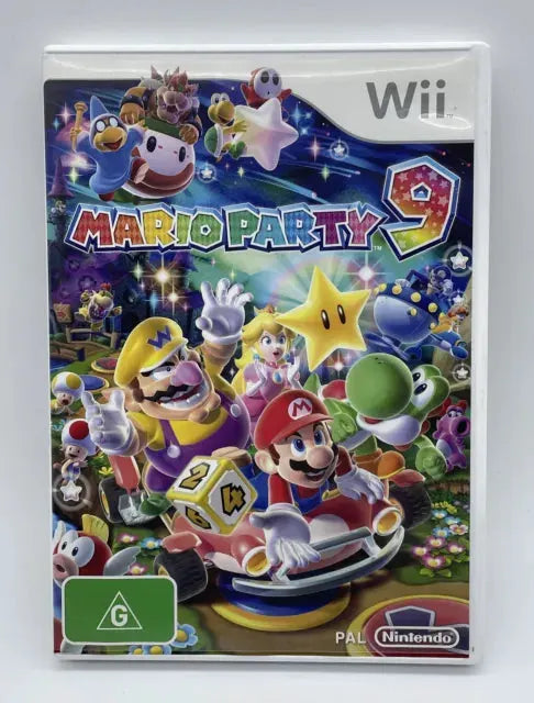 Game | Nintendo Wii | Mario Party 9 Physical Video Games Game Nintendo