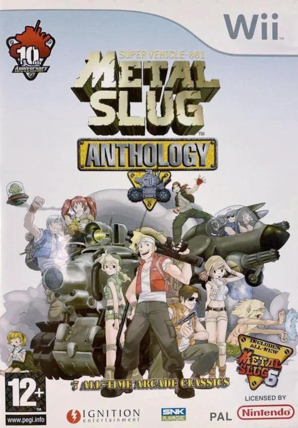 Game | Nintendo Wii | Metal Slug Anthology Physical Video Games Game Nintendo