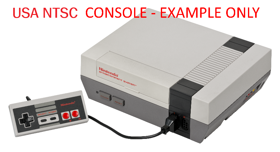 Console | Nintendo NES | NTSC USA Console Set Video Game Consoles Console Nintendo