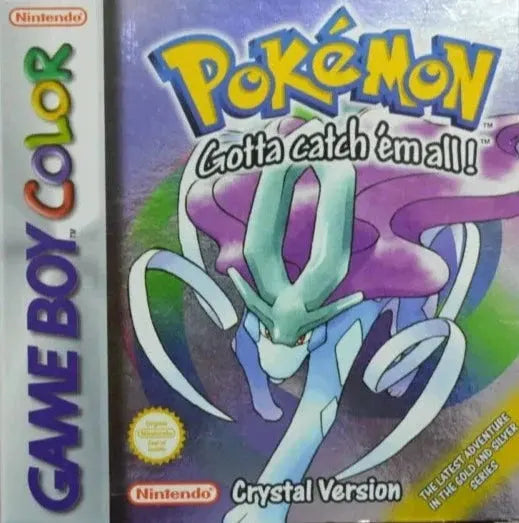 Game | Nintendo Game Boy Color GBC | Pokemon Crystal Physical Video Games Game Nintendo