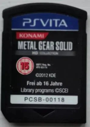 Game | Sony PlayStation Vita | Metal Gear Solid (HD Collection) Physical Video Games Game Sony
