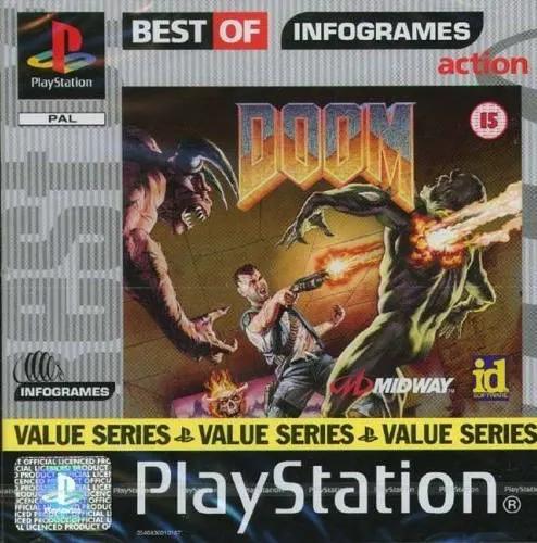 Game | Sony PlayStation PS1 | Doom Physical Video Games Game Sony