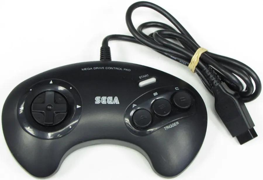 Controller | Sega Mega Drive Genesis | Control Pad 3 6 Button Genuine Home Game Console Controllers Controllers & Attachments Sega