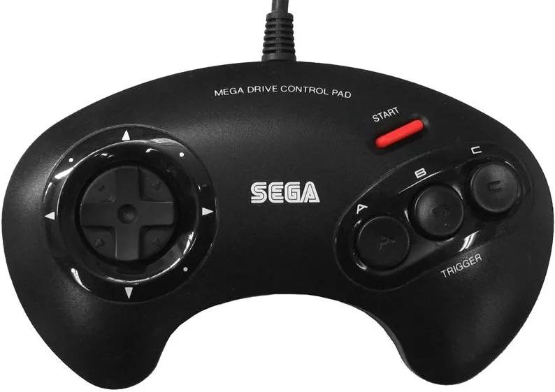 Controller | Sega Mega Drive Genesis | Control Pad 3 6 Button Genuine Home Game Console Controllers Controllers & Attachments Sega