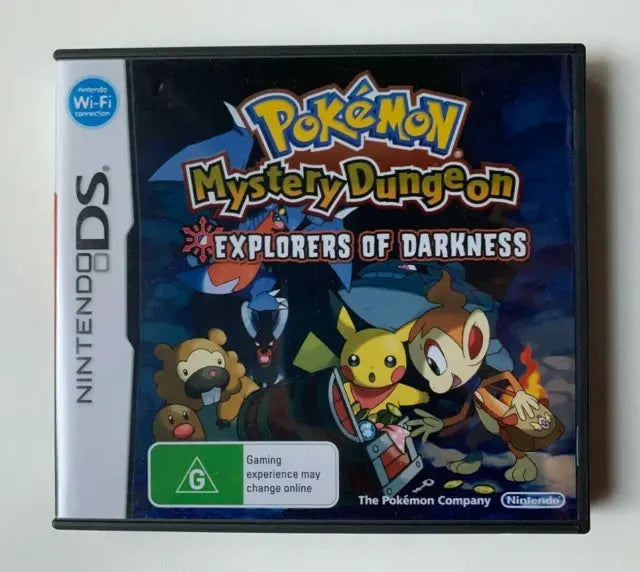 Game | Nintendo DS | Pokemon Mystery Dungeon Explorers Of Darkness Physical Video Games Game Nintendo
