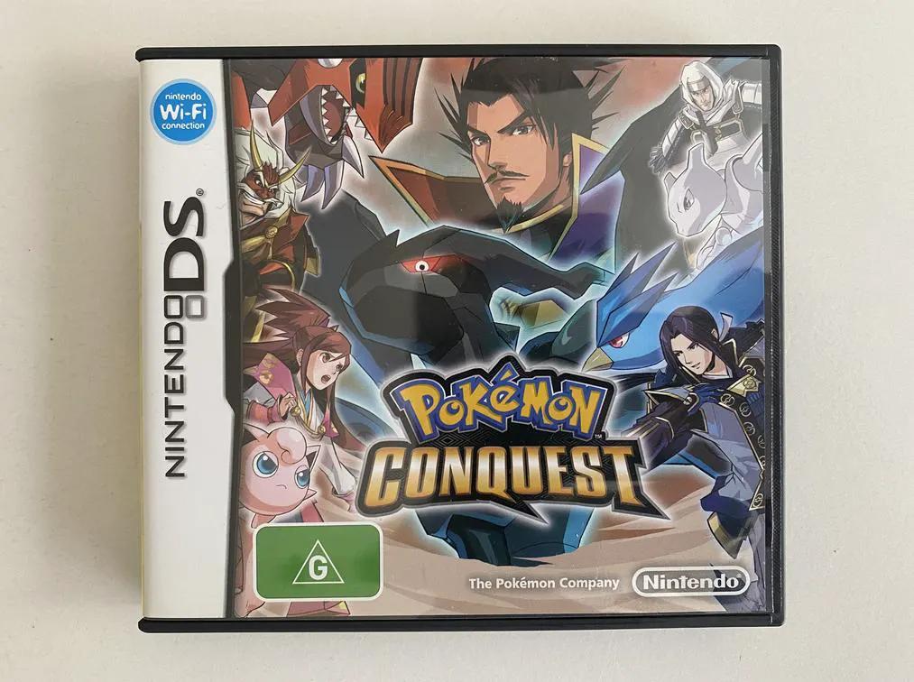 Game | Nintendo DS | Pokemon Conquest Physical Video Games Game Nintendo