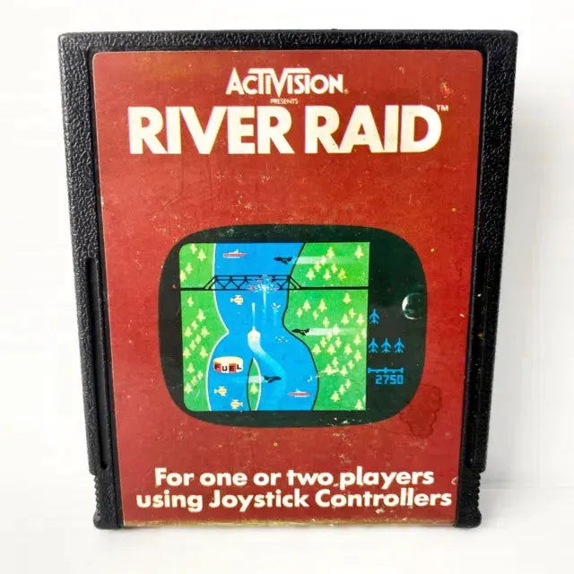 Game | Atari 2600 | River Raid Physical Video Games Game Atari