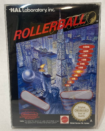Game Nintendo NES Rollerball