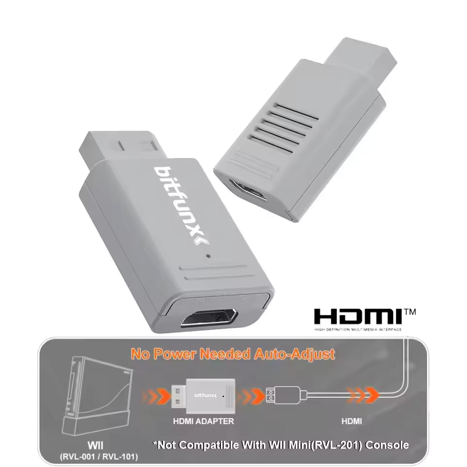 Accessory | Nintendo Wii | HDMI adapter cable Home Game Console Accessories Accessory Nintendo