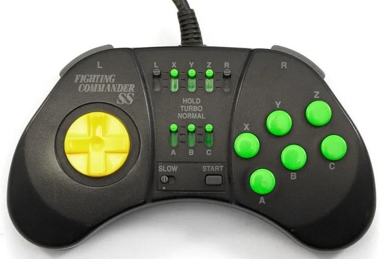 Controller | Sega Saturn | HORI Fighting Commander SS HSS-08 Game Controllers Controllers & Attachments Sega