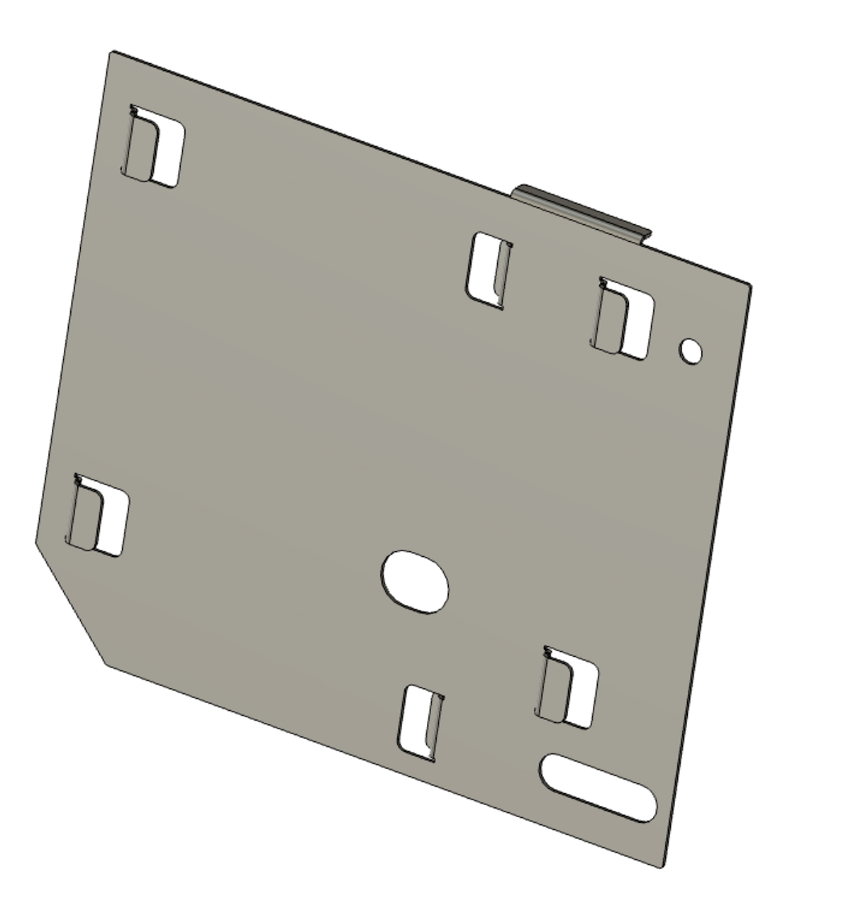 Accessory | Sega MEGA CD Metal Fixing Mounting Plate