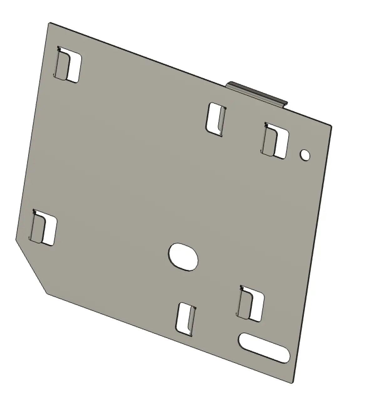 Accessory | Sega MEGA CD Metal Fixing Mounting Plate Home Game Console Accessories Accessory Sega