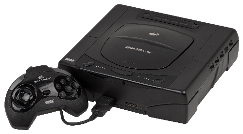 Console | Sega Saturn | Black USA NTSC Video Game Consoles Console Sega