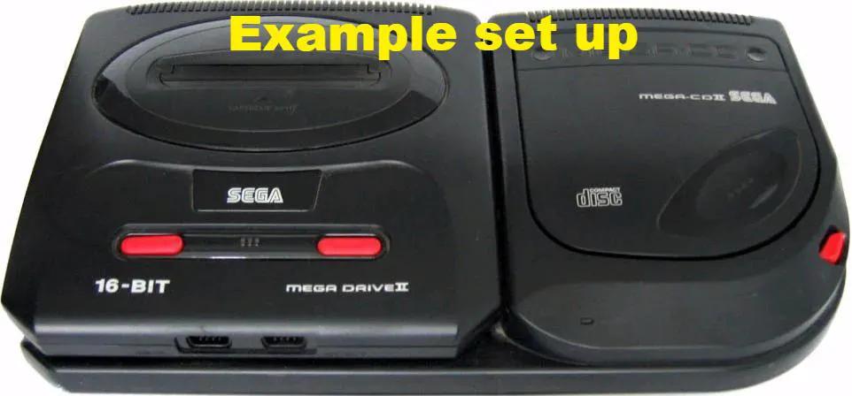 Console | Sega Mega CD Model 2 Console Video Game Consoles Console Sega