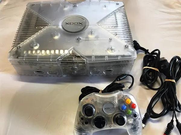 Console | Xbox | Crystal Limited Edition Console with Modchip Video Game Consoles Console Microsoft