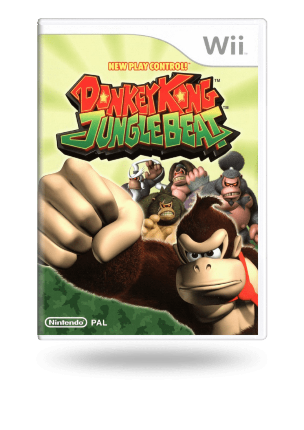 Game | Nintendo Wii | New Play Control: Donkey Kong Jungle Beat Physical Video Games Game Nintendo