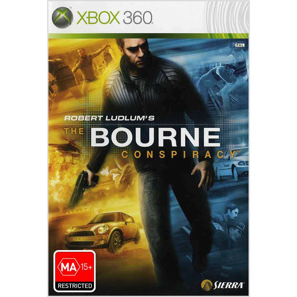 Game | Xbox 360 | The Bourne Conspiracy Physical Video Games Game Microsoft