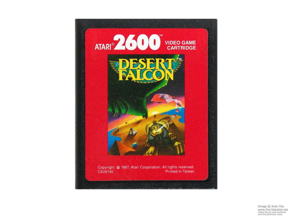 Game | Atari 2600 | Desert Falcon Physical Video Games Game Atari