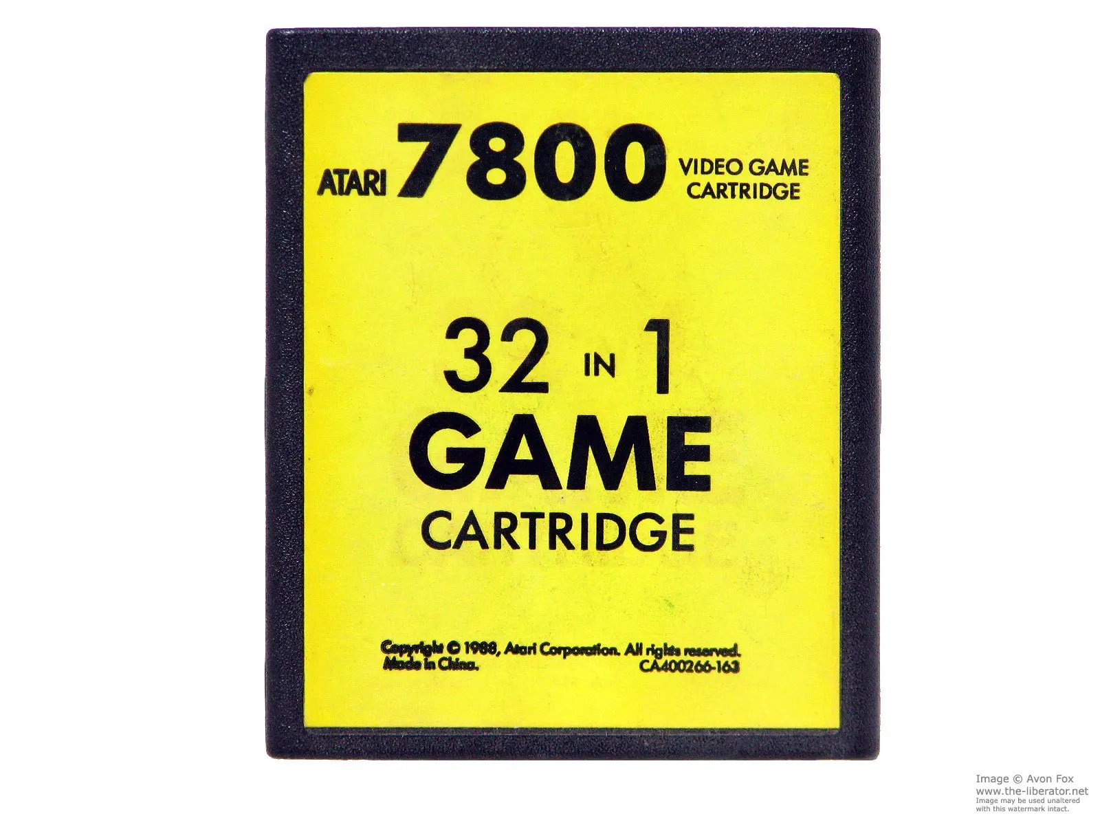 Game | Atari 7800 | 32 in 1 Game Cartridge Physical Video Games Game Atari