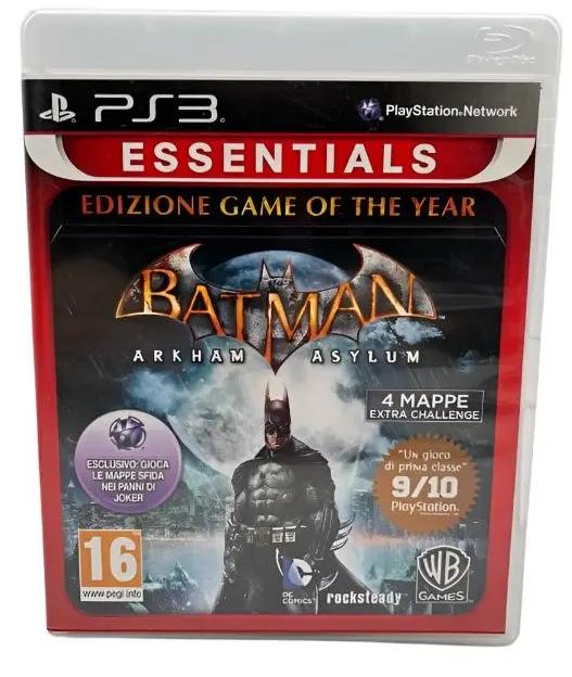 Game | Sony PlayStation PS3 | Batman: Arkham Asylum (Essentials) Physical Video Games Game Sony