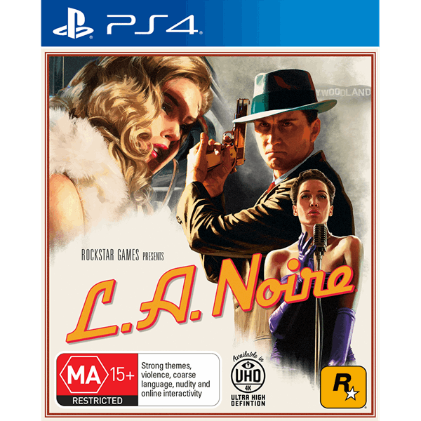 Game | Sony PlayStation PS4 | L.A. Noire Physical Video Games Game Sony