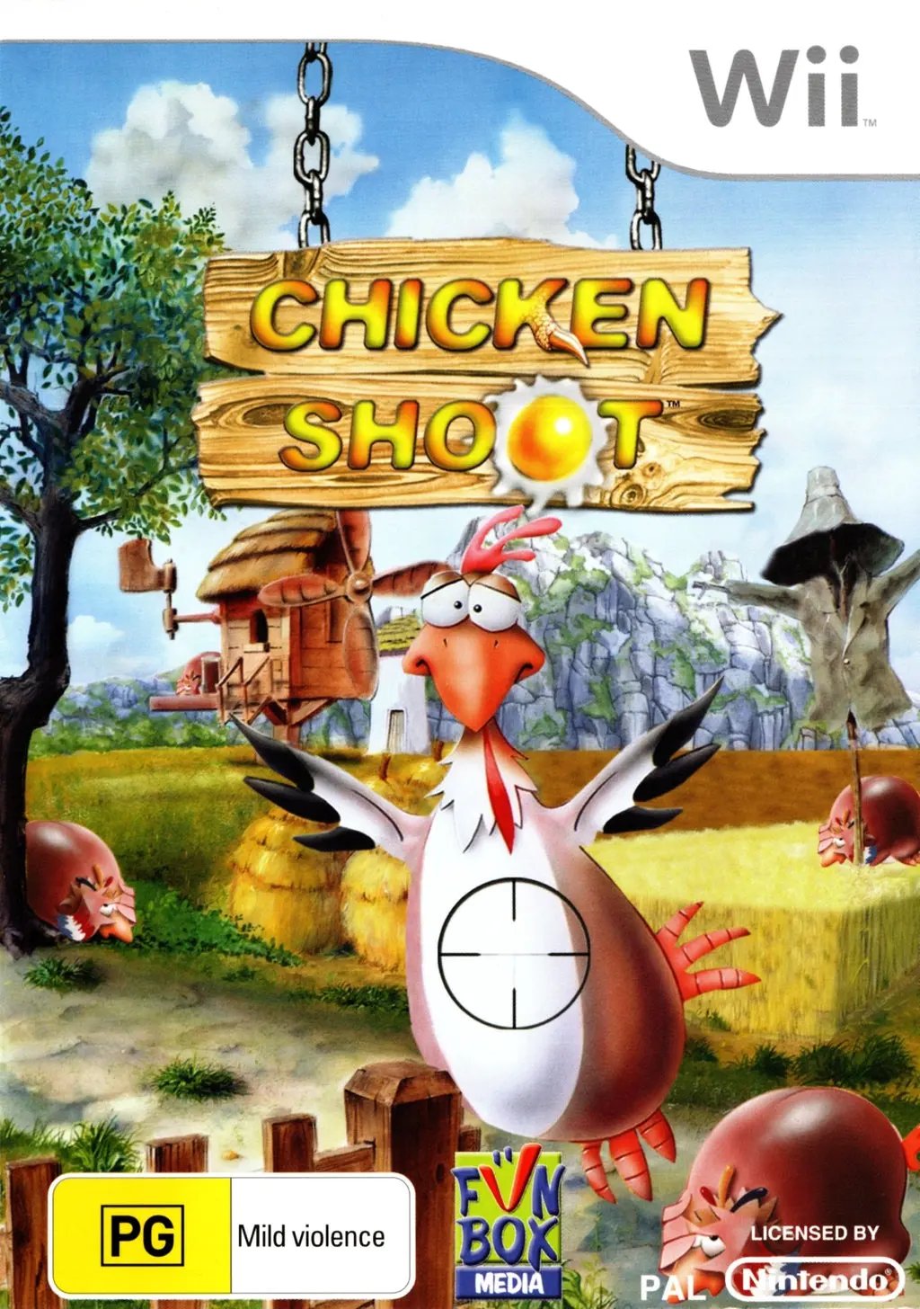 Game | Nintendo Wii | Chicken Shoot Physical Video Games Game Nintendo