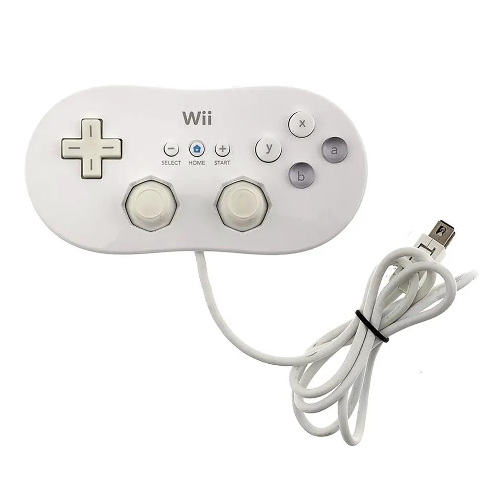 Controller | Nintendo | Wii Classic White Controller Game Controllers Controllers & Attachments Nintendo