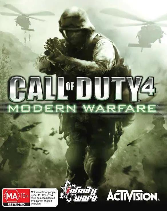 Game | Xbox 360 | Call Of Duty 4: Modern Warfare Physical Video Games Game Microsoft