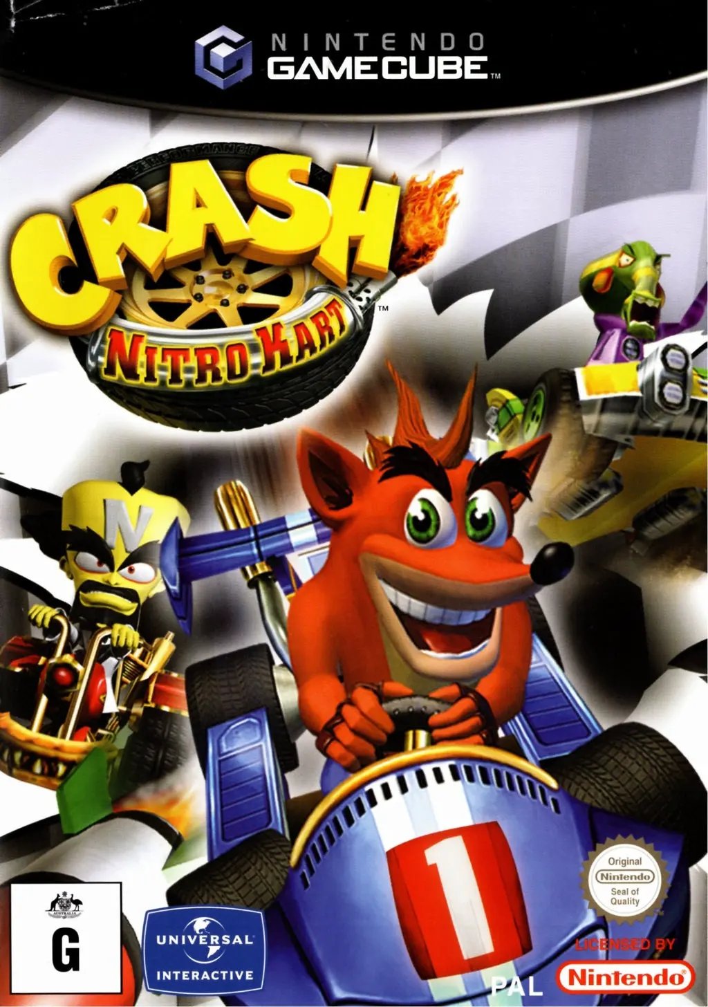 Game | Nintendo GameCube | Crash Nitro Kart Physical Video Games Game Nintendo