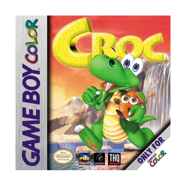 Game | Nintendo Game Boy Color GBC | Croc Physical Video Games Game Nintendo