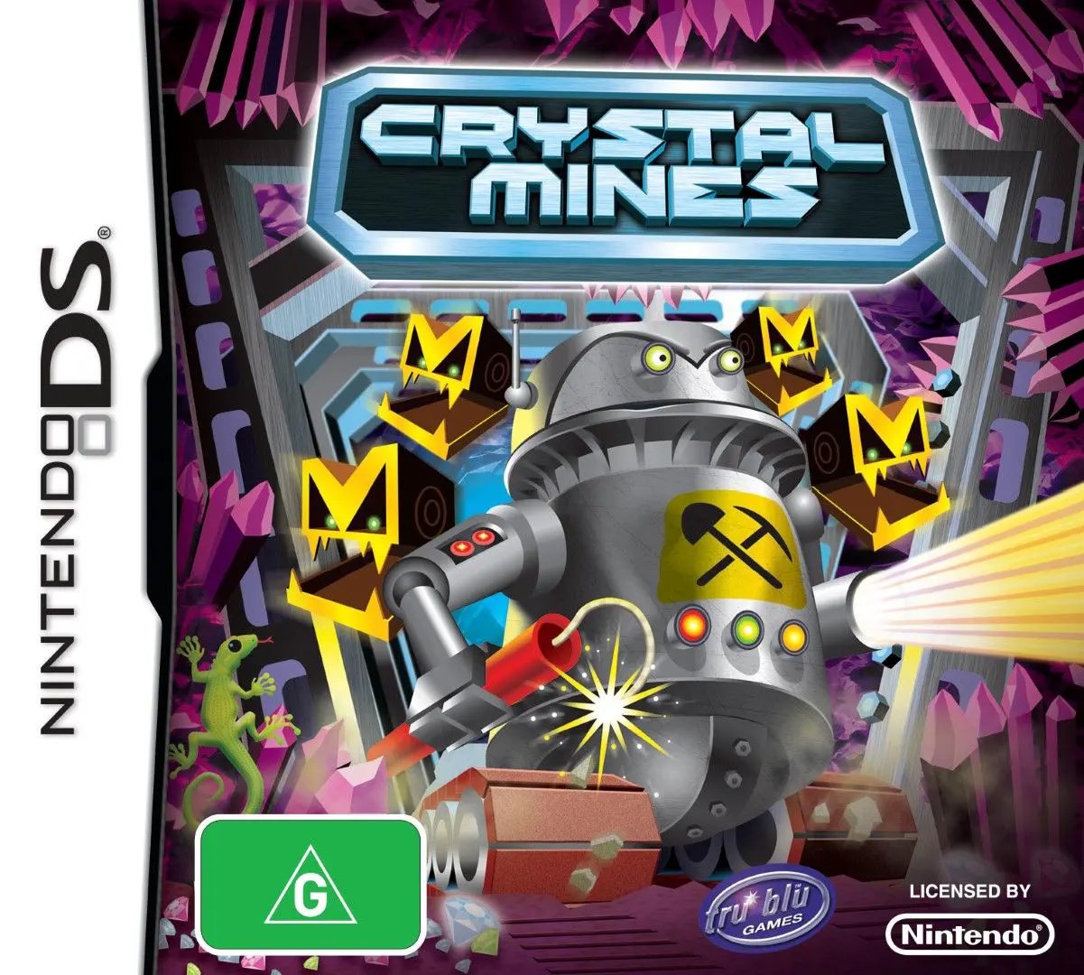 Game | Nintendo DS | Crystal Mines Physical Video Games Game Nintendo