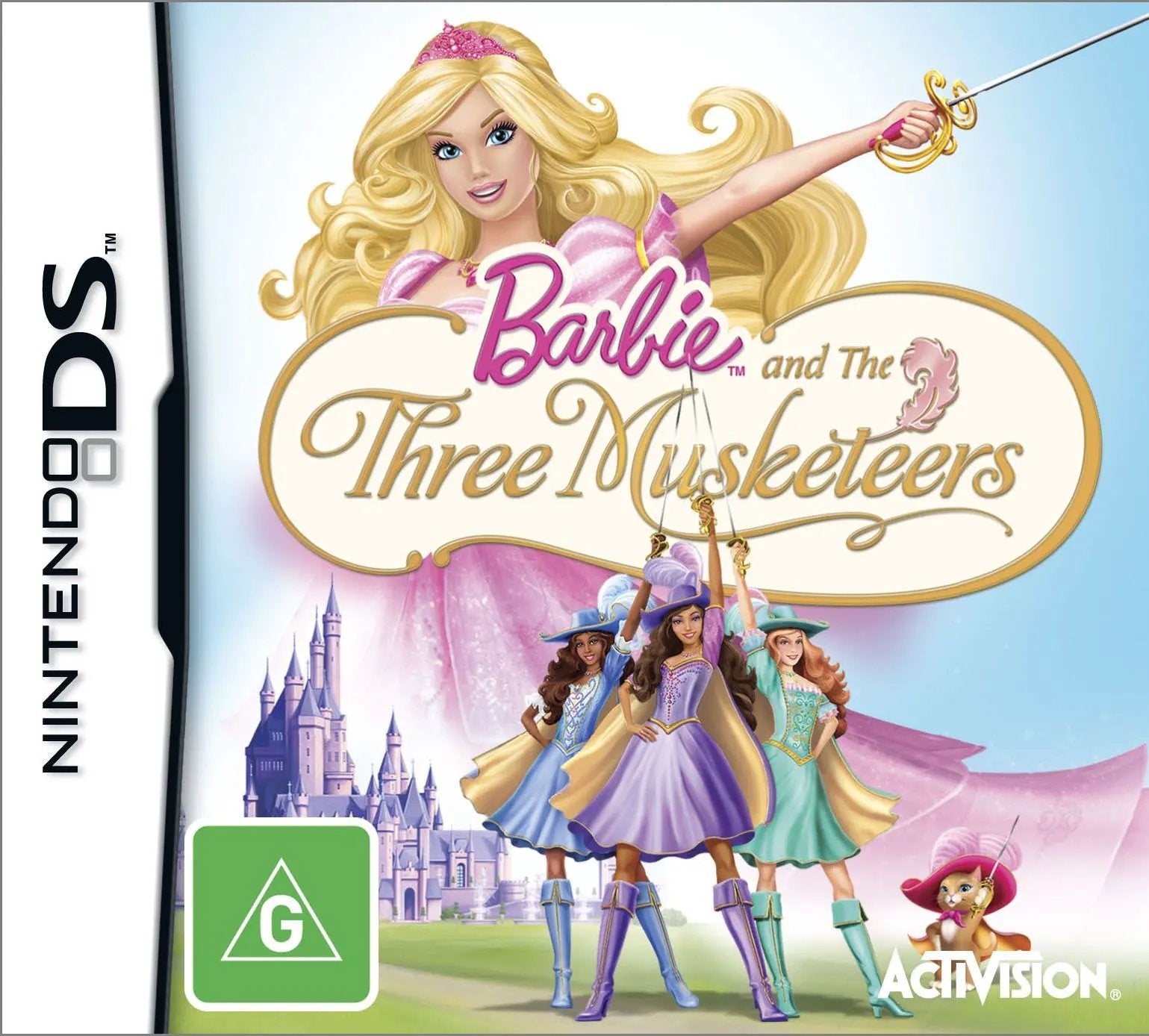 Game | Nintendo DS | Barbie And The Three Musketeers Physical Video Games Game Nintendo
