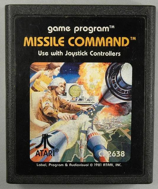Game | Atari 2600 | Missile Command Physical Video Games Game Atari