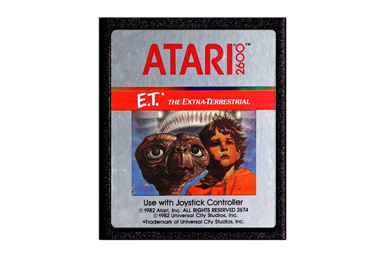 Game | Atari 2600 | ET The Extra Terrestrial Physical Video Games Game Atari