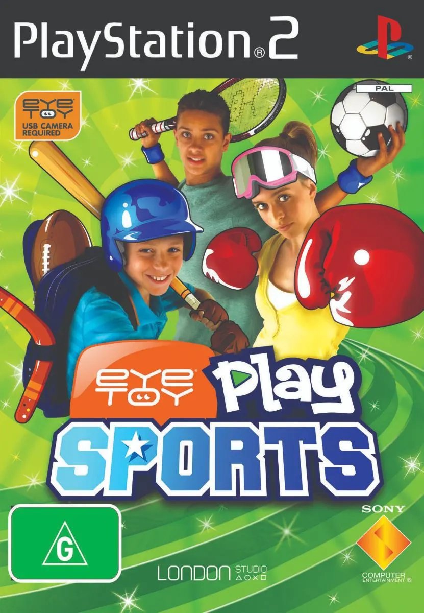 Game | Sony PlayStation PS2 | Eye Toy Play Sports Physical Video Games Game Sony