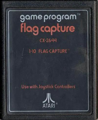 Game | Atari 2600 | Flag Capture (Text Label) Physical Video Games Game Atari