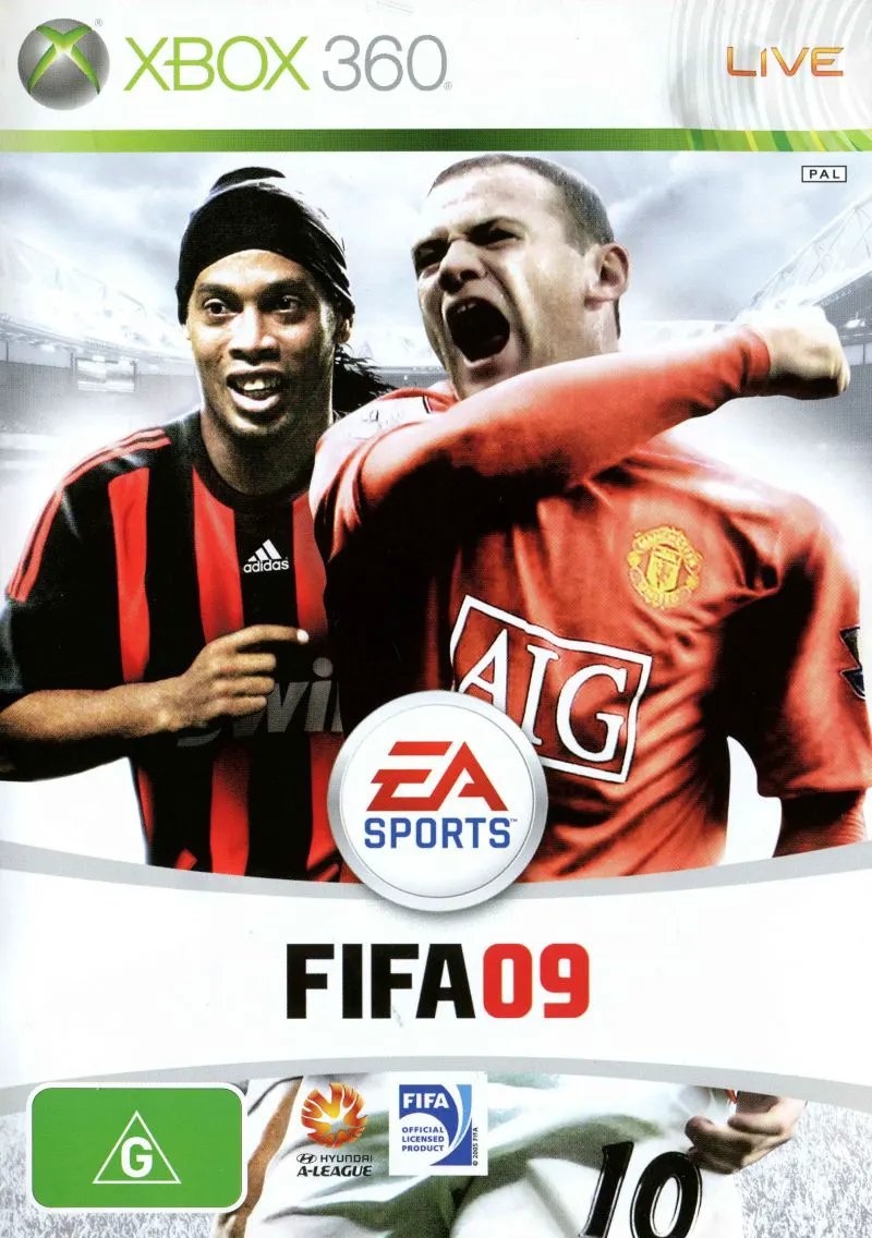 Game | Xbox 360 | FIFA 09 Physical Video Games Game Microsoft