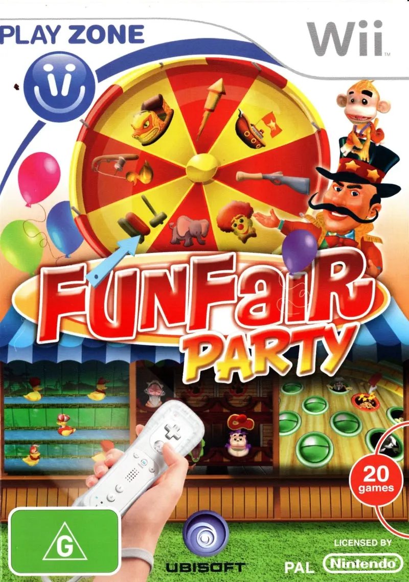 Game | Nintendo Wii | Funfair Party Physical Video Games Game Nintendo